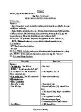 Giáo án Lớp 3 - Tuần 7 - Năm học 2013-2014